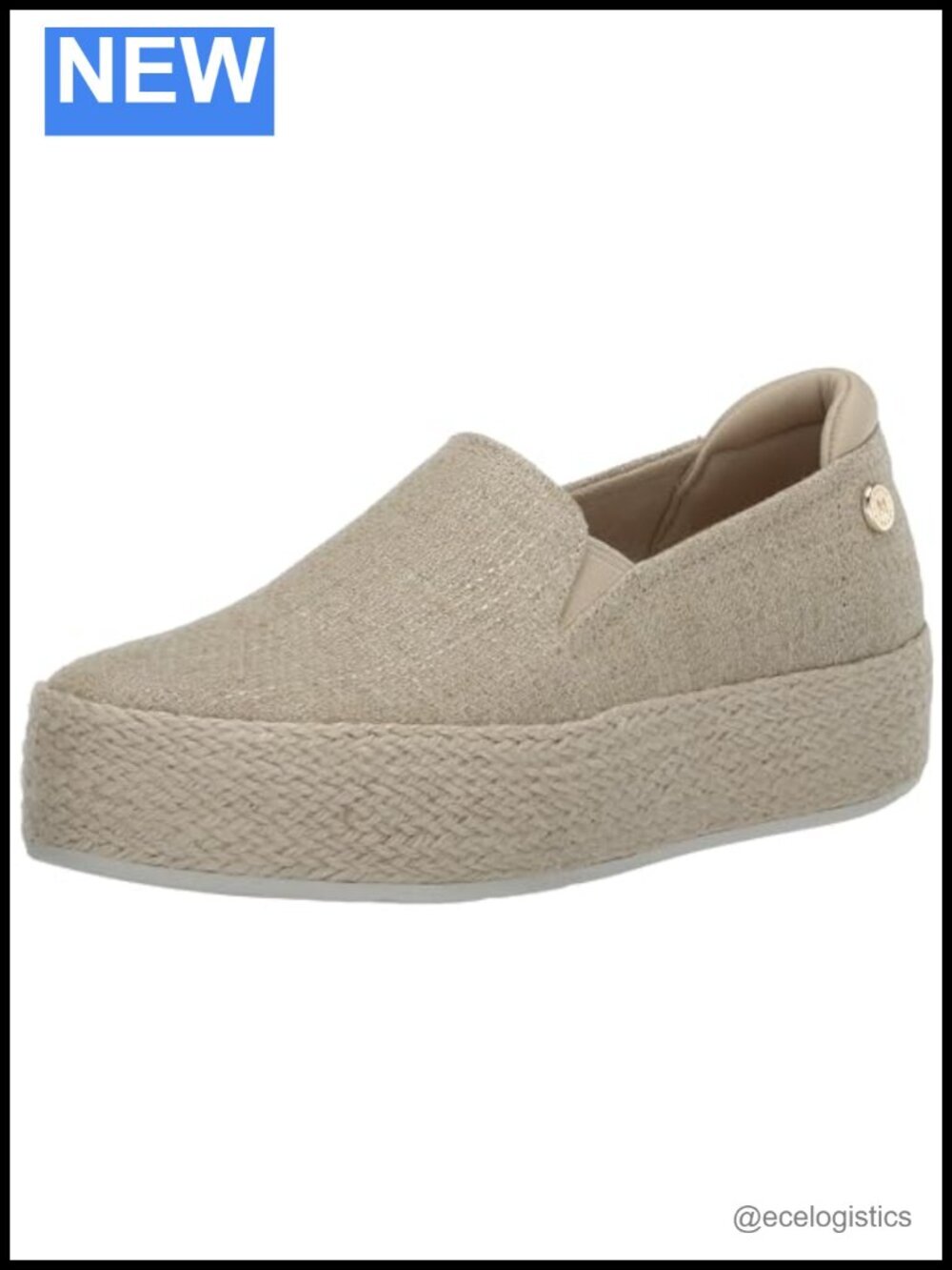 Espadrille Flatform Slip-On Sneakers - Air-Cooled Memory Foam, Vegan